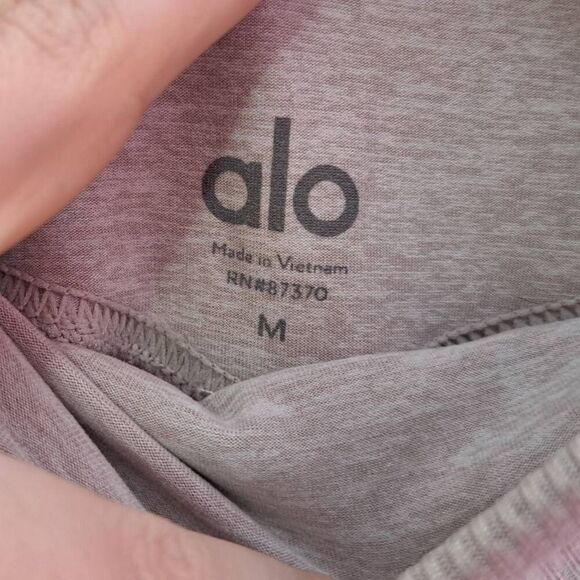 Alo Yoga Women's High-Waist Alosoft Goddess Legging Cream size Medium - Picture 5 of 6